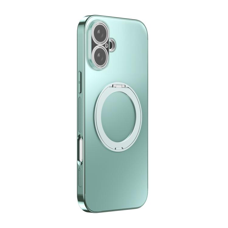 Étui de téléphone MagSafe rotatif à 360 degrés avec couvercle d'objectif, plaqué, Pour iPhone 17 Pro Max, Pour iPhone 17 Pro, Pour iPhone 17, Pour iPhone Air, Pour iPhone 16 Pro Max, Pour iPhone 16 Pro