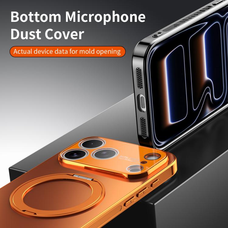 Coque de téléphone plaquée MagSafe avec support rotatif à 360 degrés et cache-objectif, pour iPhone 14 Pro Max, pour iPhone 13 Pro Max, pour iPhone 13 Pro, pour iPhone 13