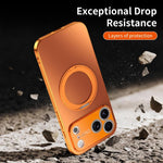 Coque de téléphone plaquée MagSafe avec support rotatif à 360 degrés et cache-objectif, pour iPhone 14 Pro Max, pour iPhone 13 Pro Max, pour iPhone 13 Pro, pour iPhone 13