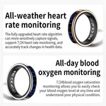 SR16 SIZE 14 Smart Ring, Support Heart Rate / Blood Oxygen / Sleep Monitoring / Multiple Sports Modes
