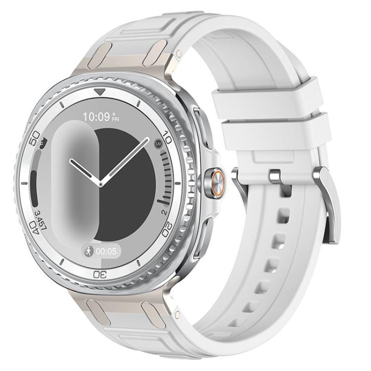 Bracelet de montre en silicone à triple couche d'armure, pour Samsung Galaxy Watch8 / Watch8 Classic