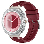 Bracelet de montre en silicone à triple couche d'armure, pour Samsung Galaxy Watch8 / Watch8 Classic