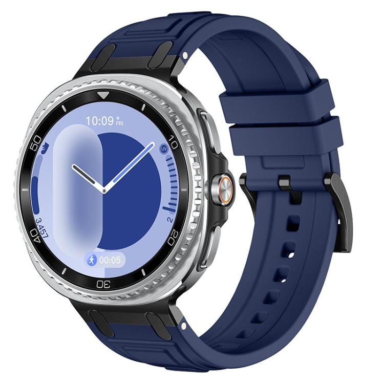 Bracelet de montre en silicone à triple couche d'armure, pour Samsung Galaxy Watch8 / Watch8 Classic