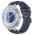 Bracelet de montre en silicone à triple couche d'armure, pour Samsung Galaxy Watch8 / Watch8 Classic