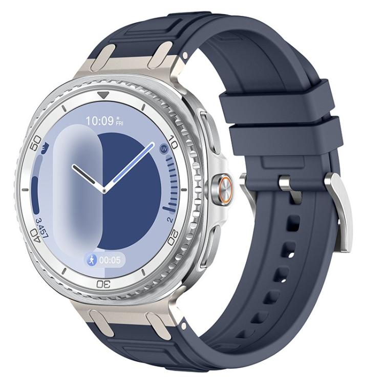 Bracelet de montre en silicone à triple couche d'armure, pour Samsung Galaxy Watch8 / Watch8 Classic