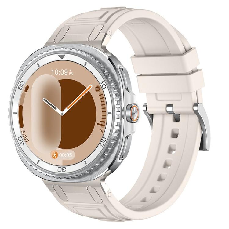 Bracelet de montre en silicone à triple couche d'armure, pour Samsung Galaxy Watch8 / Watch8 Classic