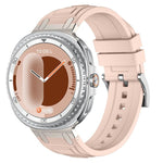 Bracelet de montre en silicone à triple couche d'armure, pour Samsung Galaxy Watch8 / Watch8 Classic