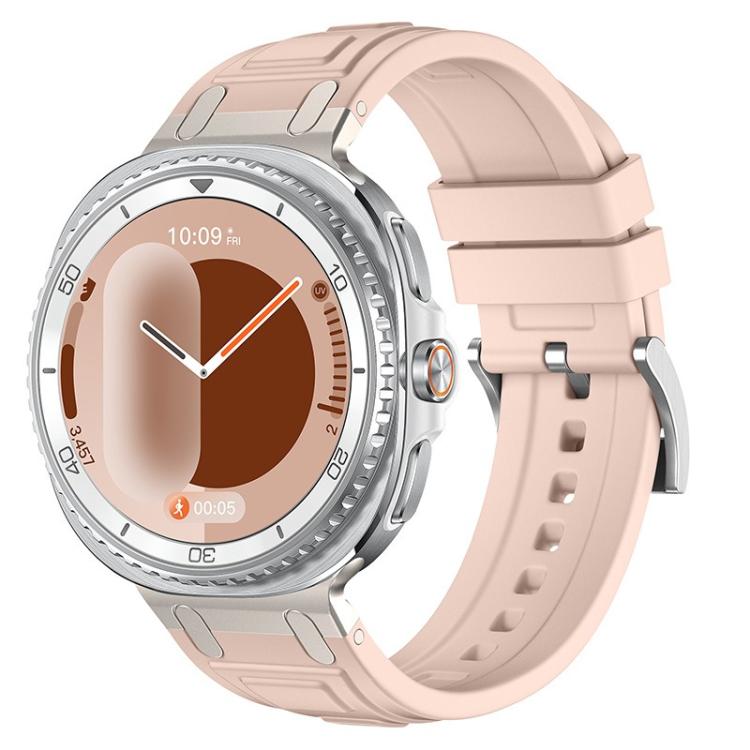 Bracelet de montre en silicone à triple couche d'armure, pour Samsung Galaxy Watch8 / Watch8 Classic