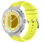 Bracelet de montre en silicone à triple couche d'armure, pour Samsung Galaxy Watch8 / Watch8 Classic