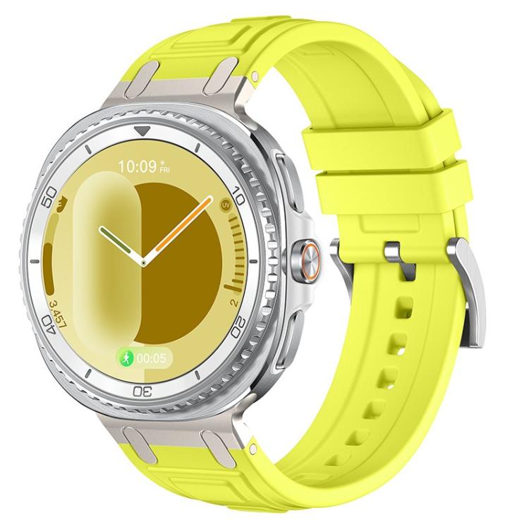 Bracelet de montre en silicone à triple couche d'armure, pour Samsung Galaxy Watch8 / Watch8 Classic