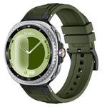 Bracelet de montre en silicone à triple couche d'armure, pour Samsung Galaxy Watch8 / Watch8 Classic
