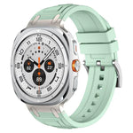 Bracelet de montre en silicone à triple couche d'armure, pour Samsung Galaxy Watch Ultra / Ultra 2025