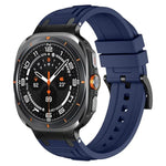 Bracelet de montre en silicone à triple couche d'armure, pour Samsung Galaxy Watch Ultra / Ultra 2025