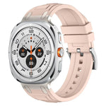 Bracelet de montre en silicone à triple couche d'armure, pour Samsung Galaxy Watch Ultra / Ultra 2025