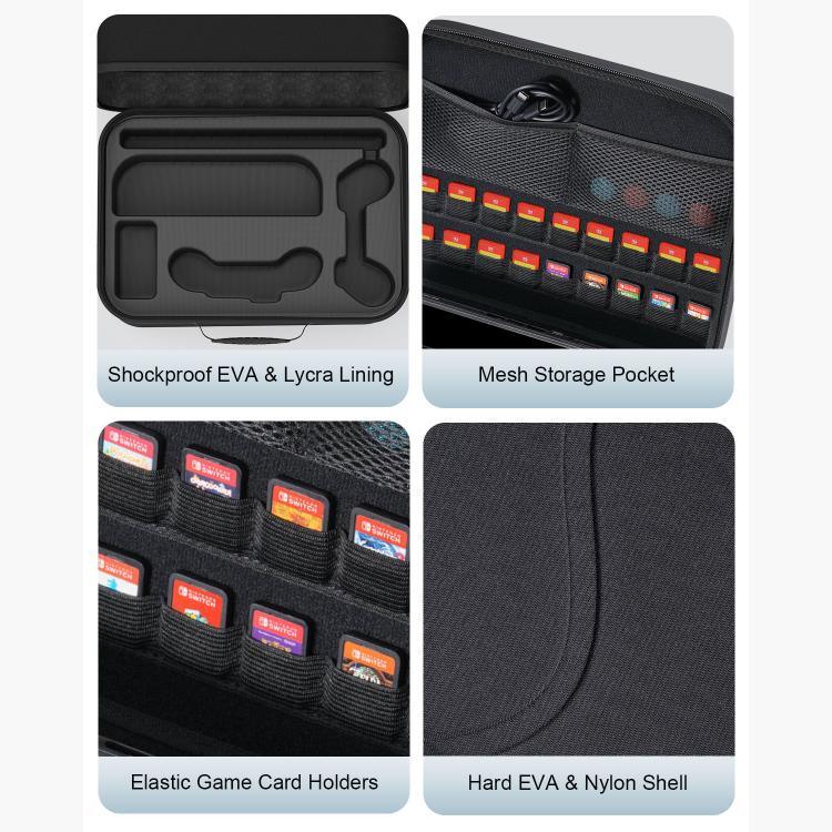 Sac bandoulière rigide multifonction pour manettes de jeu, pour Nintendo Switch 2