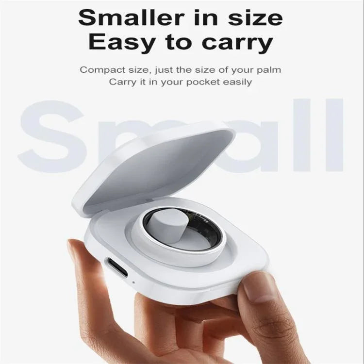R12 SIZE 6 Smart Ring, Support Heart Rate / Blood Oxygen / Sleep Monitoring / Female Health