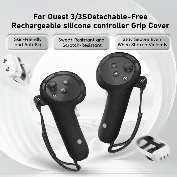 Protection de poignée en silicone alvéolé sans démontage nécessaire, VR-01