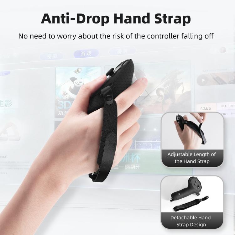 Protection de poignée en silicone alvéolé sans démontage nécessaire, VR-01