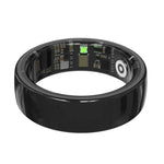 Bague connectée R12 taille 9, avec suivi de la fréquence cardiaque, de l'oxygénation sanguine et du sommeil, et soutien à la santé féminine
