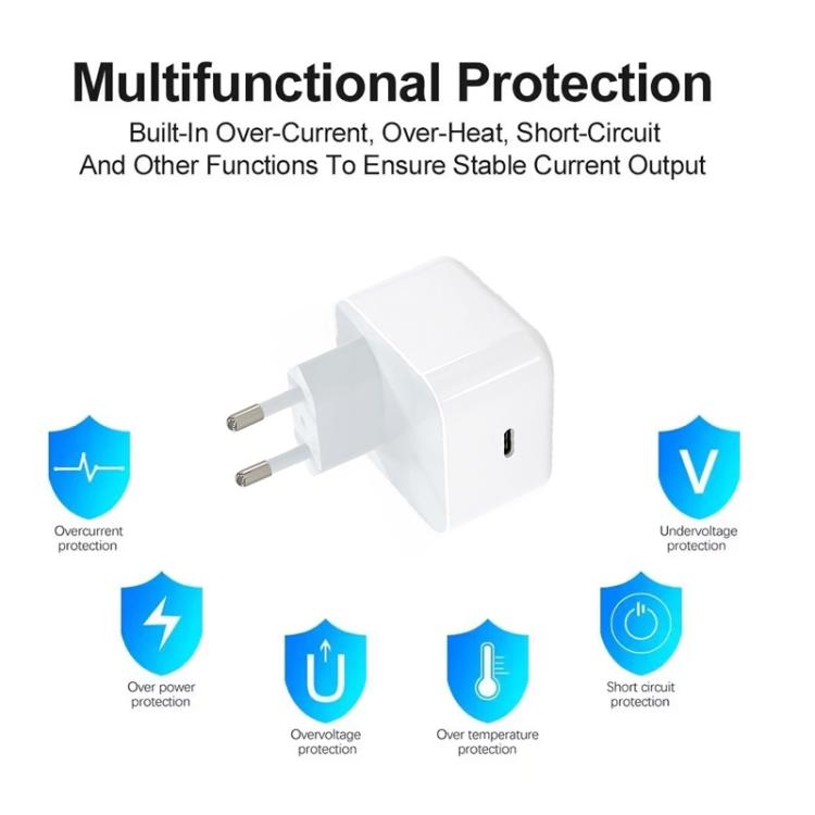 Chargeur A3365 PD40W USB-C / Type-C, prise EU