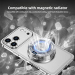 Coque de téléphone antichoc ultra-mince en alliage métallique avec cadre d'objectif, pour iPhone 17 Pro Max, pour iPhone 17 Pro