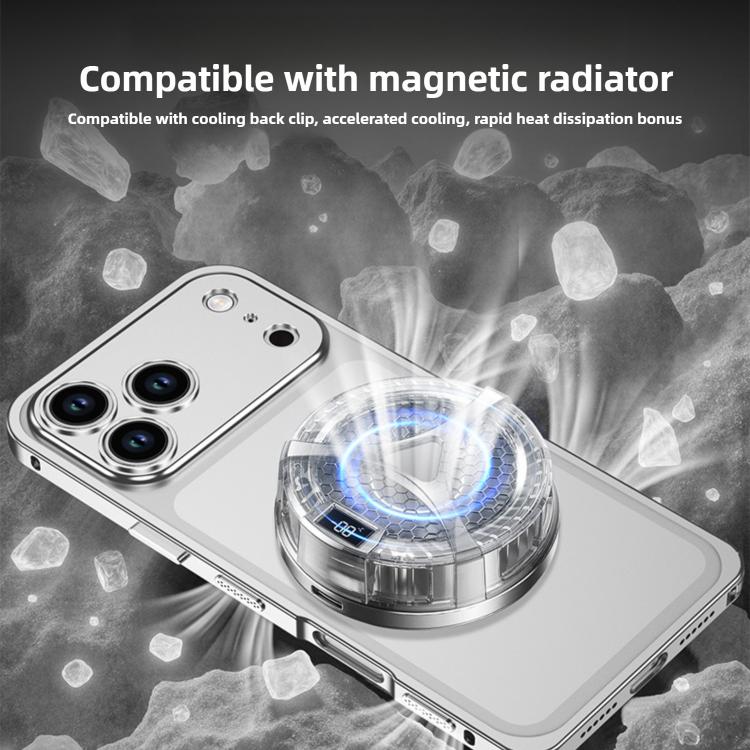 Coque de téléphone antichoc ultra-mince en alliage métallique avec cadre d'objectif, pour iPhone 17 Pro Max, pour iPhone 17 Pro
