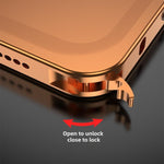 Coque de téléphone antichoc ultra-mince en alliage métallique avec cadre d'objectif, pour iPhone 17 Pro Max, pour iPhone 17 Pro