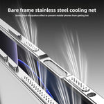 Coque de téléphone antichoc ultra-mince en alliage métallique avec cadre d'objectif, pour iPhone 17 Pro Max, pour iPhone 17 Pro