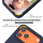 Coque de téléphone antichoc en EVA motif bébé pingouin avec support, pour iPhone 17 Pro Max, pour iPhone 17 Pro, pour iPhone 17, pour iPhone Air, pour iPhone 16 Pro Max, pour iPhone 16 Pro, pour iPhone 16, pour iPhone 15 Pro Max