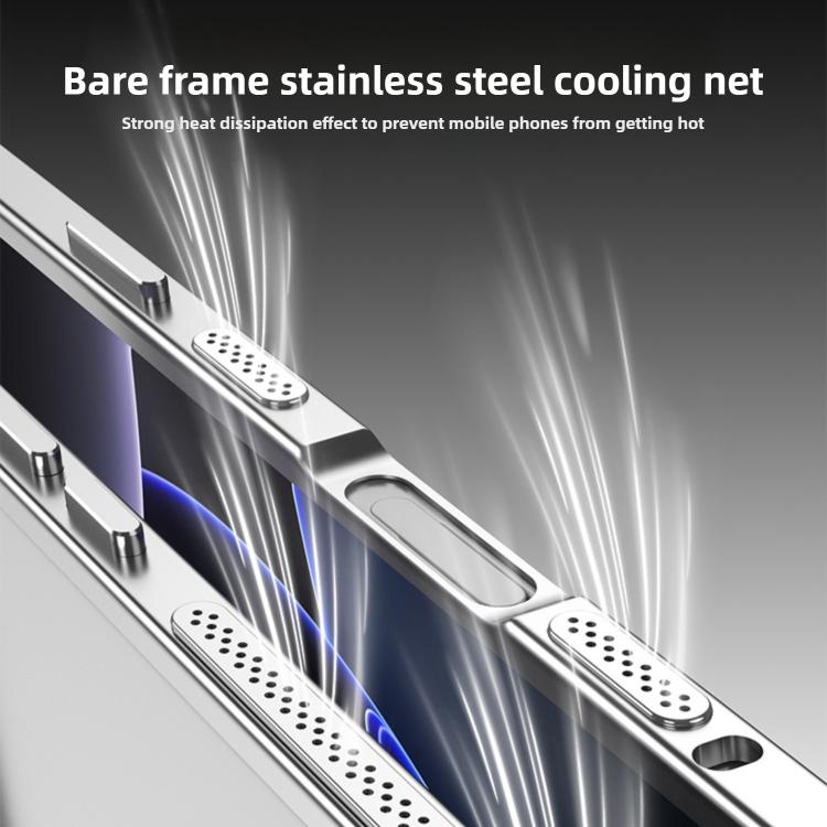 Coque de téléphone antichoc en alliage métallique ultra-mince, pour iPhone 17 Pro Max, pour iPhone 17 Pro