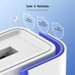 Adaptateur secteur USB ENKAY 10W 5V 2A, prise EU, prise US