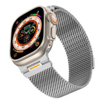 Bracelet magnétique Vitality Milan à mailles larges, pour Apple Watch 42/44/45/46/49 mm