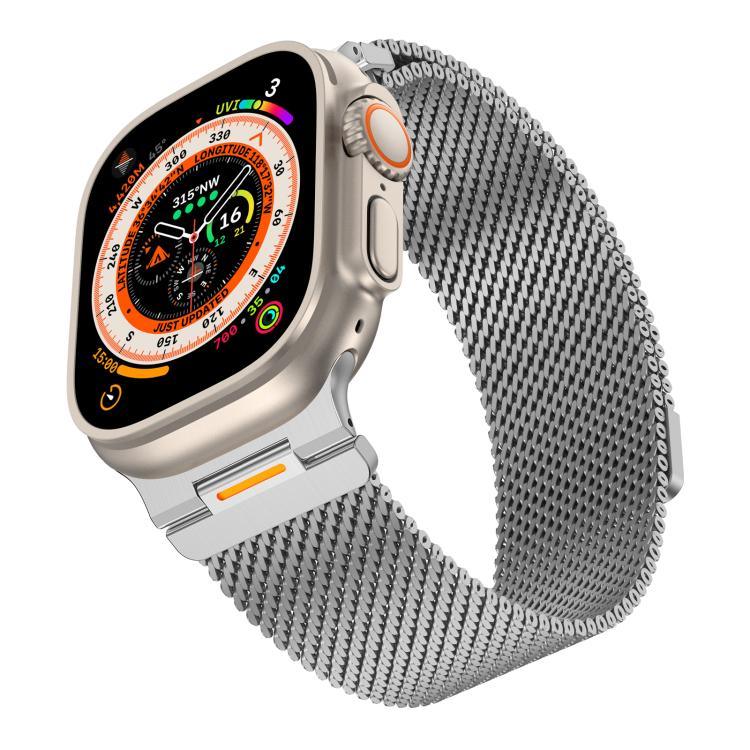 Bracelet magnétique Vitality Milan à mailles larges, pour Apple Watch 42/44/45/46/49 mm
