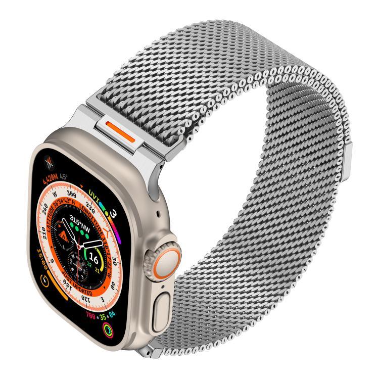 Bracelet magnétique Vitality Milan à mailles larges, pour Apple Watch 42/44/45/46/49 mm