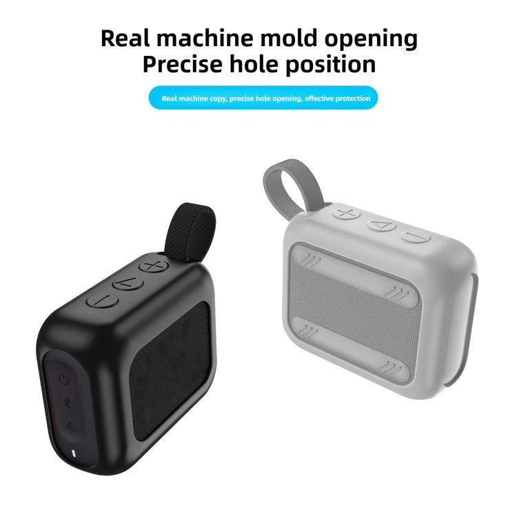Coque de protection souple en silicone antichute pour enceinte Bluetooth extérieure JBL GO4
