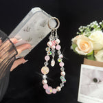 Bracelet perlé Stellar or rose, violet, rose