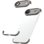 Coque de téléphone antichoc ultra-fine en TPU sans cadre avec airbags à quatre coins et film de protection d'objectif, pour iPhone 17 Pro Max, pour iPhone 17 Pro, pour iPhone 17, pour iPhone Air