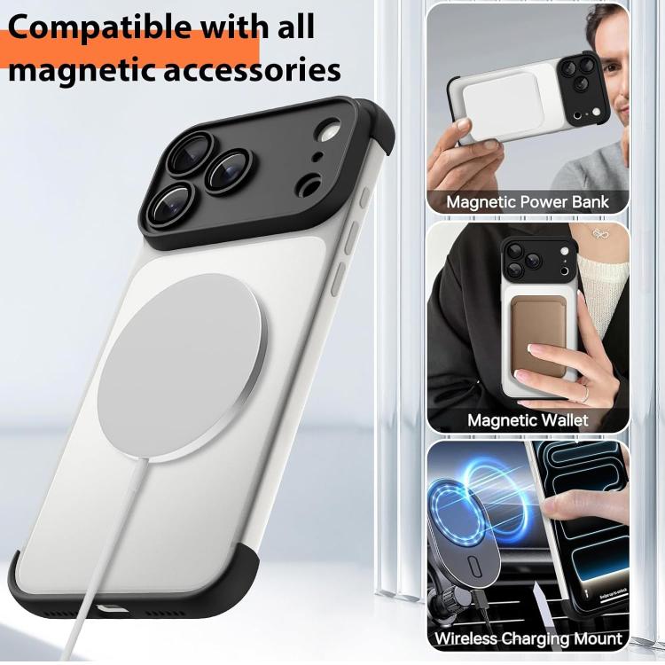 Coque de téléphone antichoc ultra-fine en TPU sans cadre avec airbags à quatre coins et film de protection d'objectif, pour iPhone 17 Pro Max, pour iPhone 17 Pro, pour iPhone 17, pour iPhone Air