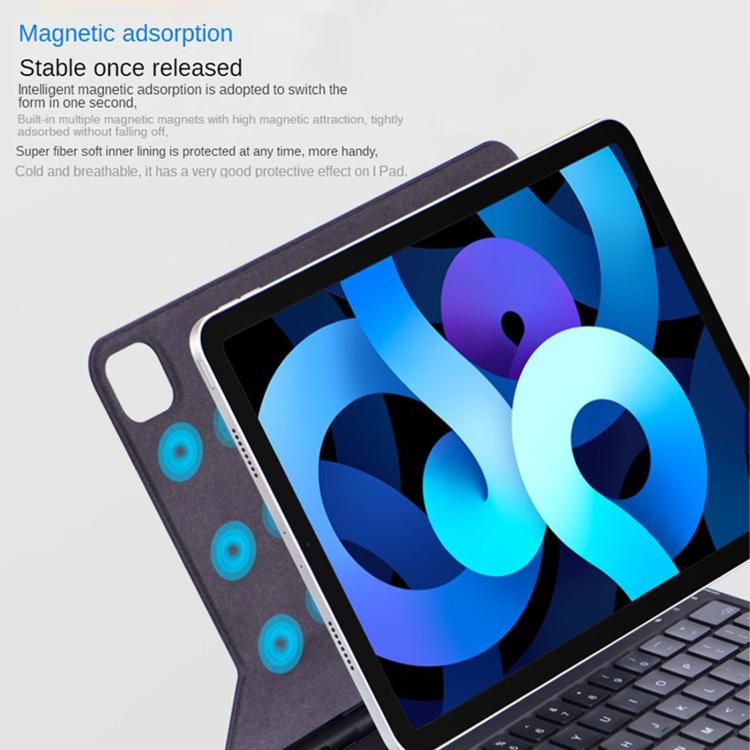 Étui de protection magnétique intégré avec clavier Magic Touchpad, pour iPad Air 11 2025 / 2024 / Pro 11