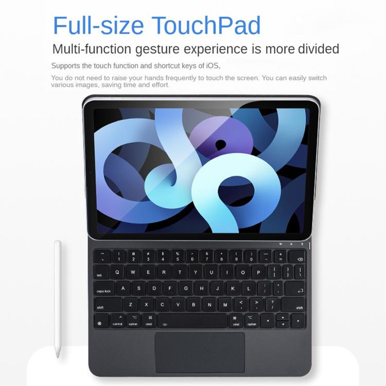Étui de protection magnétique intégré avec clavier Magic Touchpad, pour iPad Air 11 2025 / 2024 / Pro 11