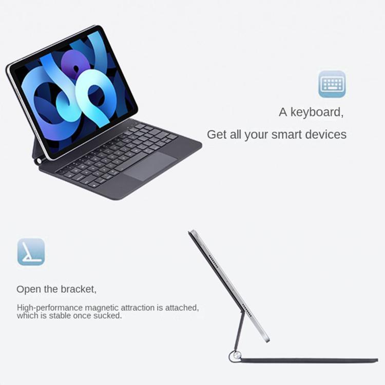 Étui de protection magnétique intégré avec clavier Magic Touchpad, pour iPad Air 11 2025 / 2024 / Pro 11