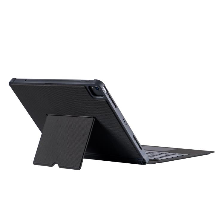 Étui de protection avec clavier Bluetooth rétroéclairé détachable et airbag antichoc aux quatre coins, pour iPad Air 13 2025 / 2024 / Pro 12.9