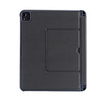 Étui de protection avec clavier Bluetooth rétroéclairé détachable et airbag antichoc aux quatre coins, pour iPad Air 13 2025 / 2024 / Pro 12.9