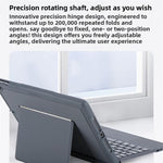 Étui de protection avec clavier Bluetooth rétroéclairé détachable et airbag antichoc aux quatre coins, pour iPad Air 13 2025 / 2024 / Pro 12.9