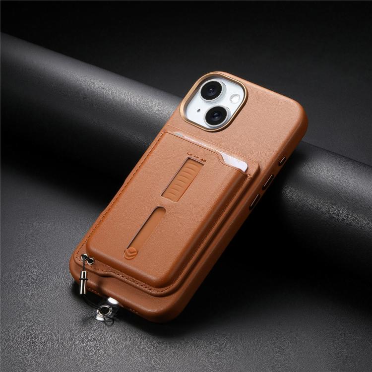 Étui de téléphone avec sac magnétique détachable pour cartes, bague de support et corde anti-perte, pour iPhone 14, pour iPhone 14 Pro, pour iPhone 14 Pro Max