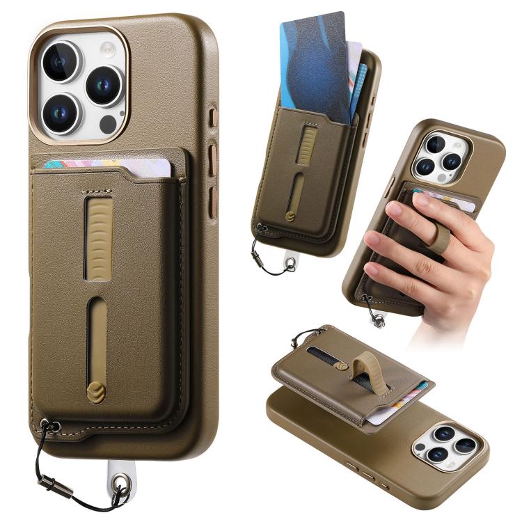 Étui de téléphone avec sac magnétique détachable pour cartes, bague de support et corde anti-perte, pour iPhone 14, pour iPhone 14 Pro, pour iPhone 14 Pro Max