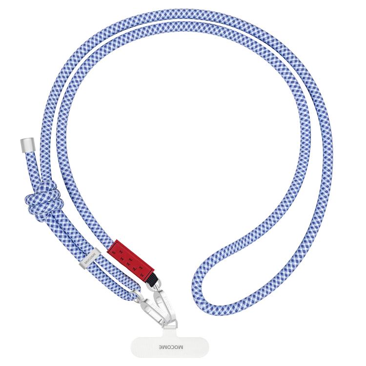 Corde suspendue tissée à rayures de couleur en fil de polyester recyclé