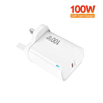 Chargeur de protocole entièrement compatible TE-PD46 GaN 100W PD 45W, prise UK