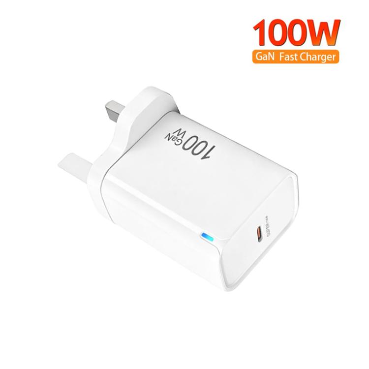 Chargeur de protocole entièrement compatible TE-PD46 GaN 100W PD 45W, prise UK