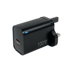 Chargeur de protocole entièrement compatible TE-PD46 GaN 100W PD 45W, prise UK